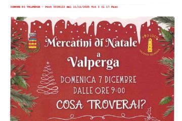 Locandina Mercatino di Natale 2025