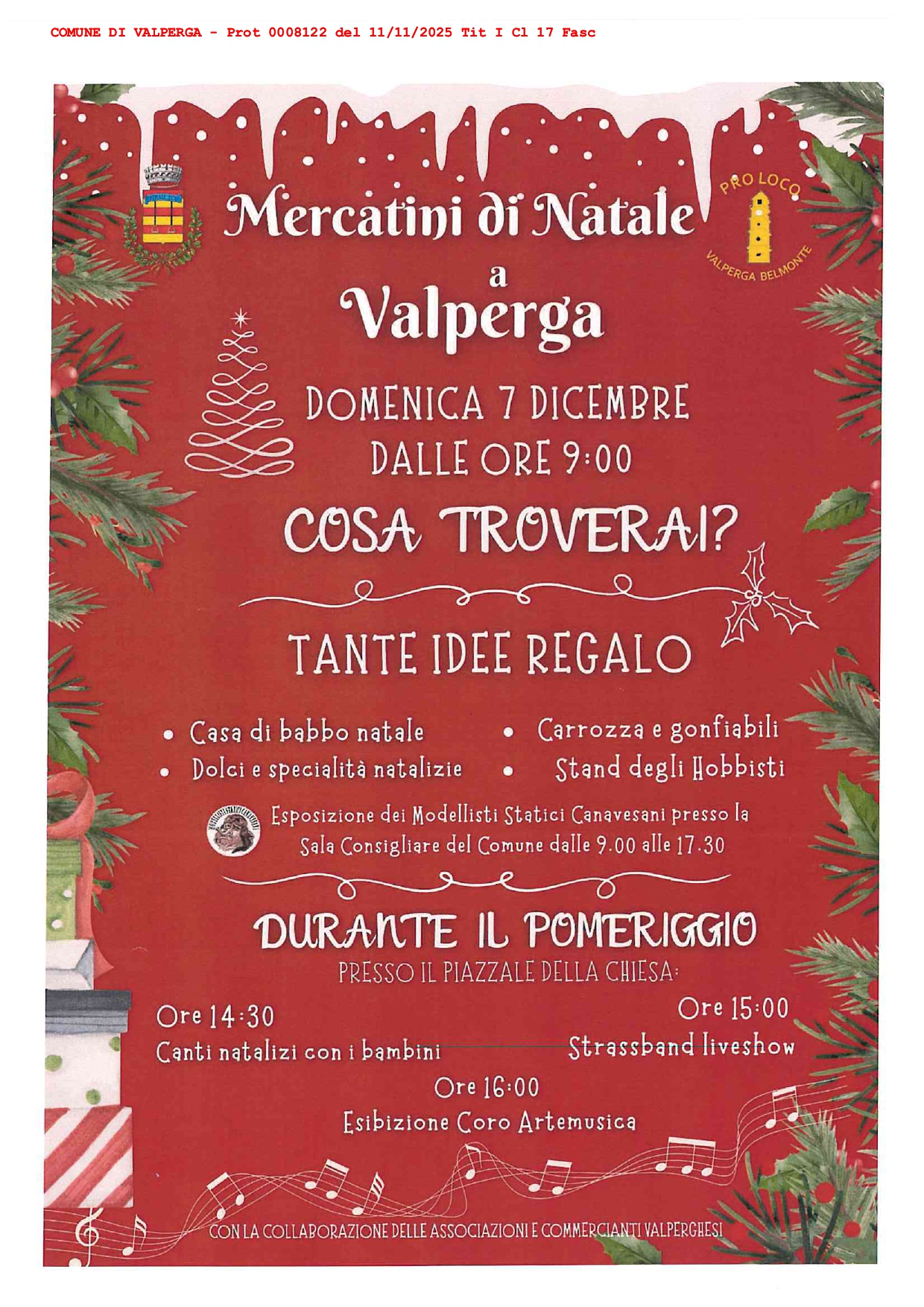 Locandina Mercatino di Natale 2025